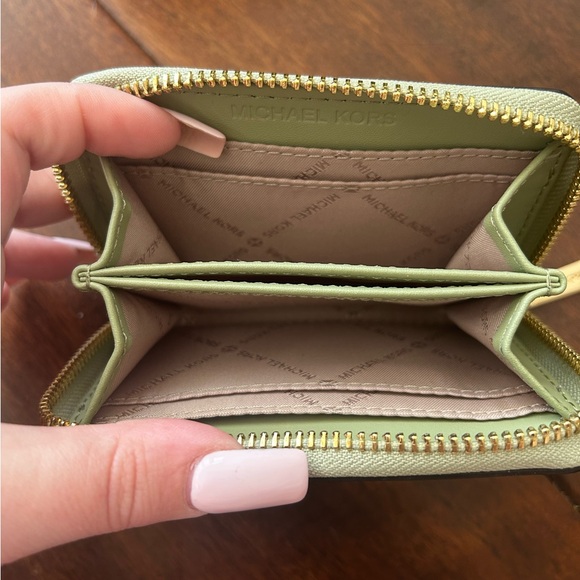 Michael Kors Sheila Small Faux Saffiano Leather Satchel & Wallet - Picture 5 of 5